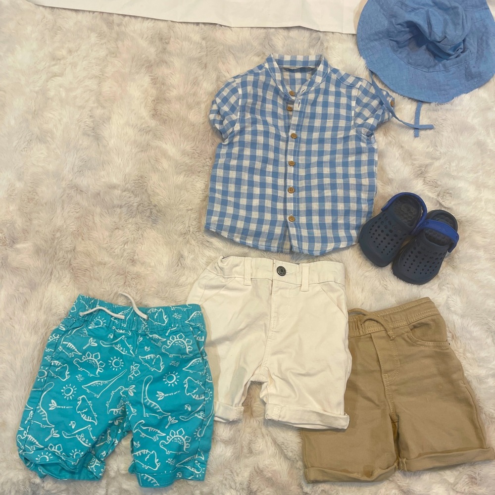 Summer baby boy bundle